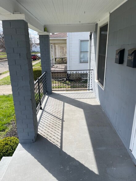 Front porch - 2105 Sherman Ave