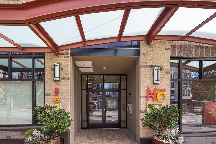 Building front door. - 5650 24th Ave NW