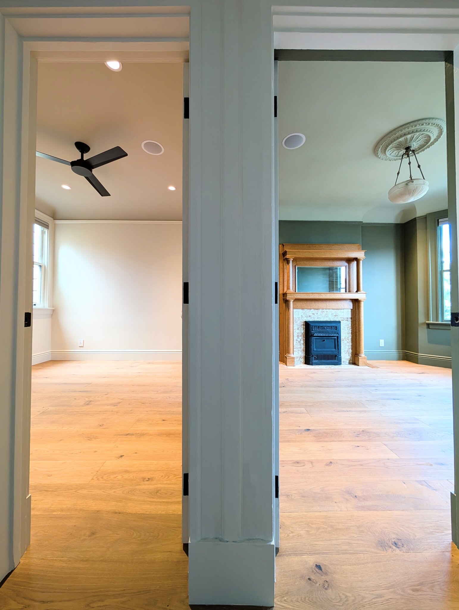 Main bedroom and formal front parlor are side by side. - 328 Lexington St