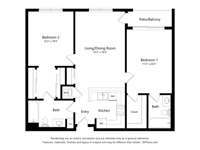 Floorplan - Legendary Glendale