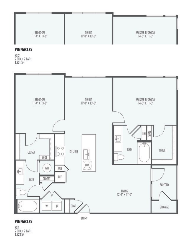 Floorplan - The Flats at SanTan
