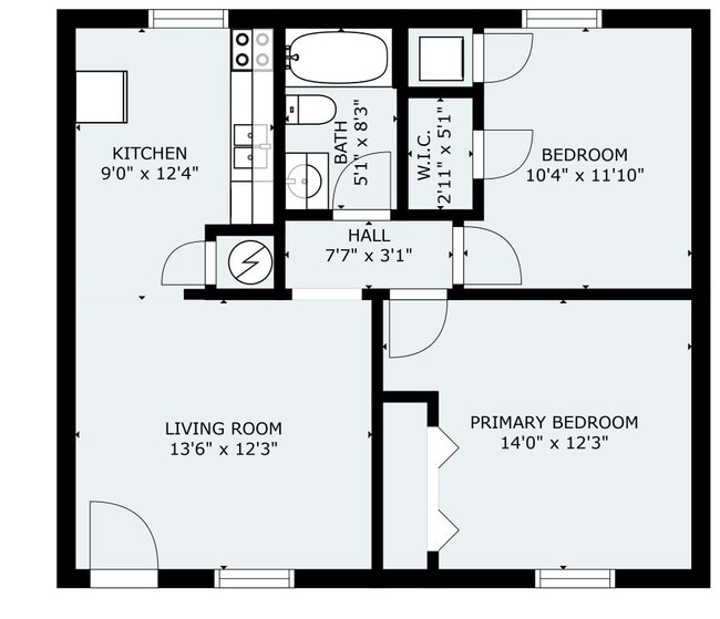Floorplan - 2808 Avenue M
