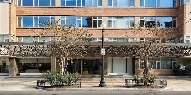 Building Photo - Bright fifth-floor one-bedroom in the heart of Dupont Circle with floor-to-ceiling windows and an...