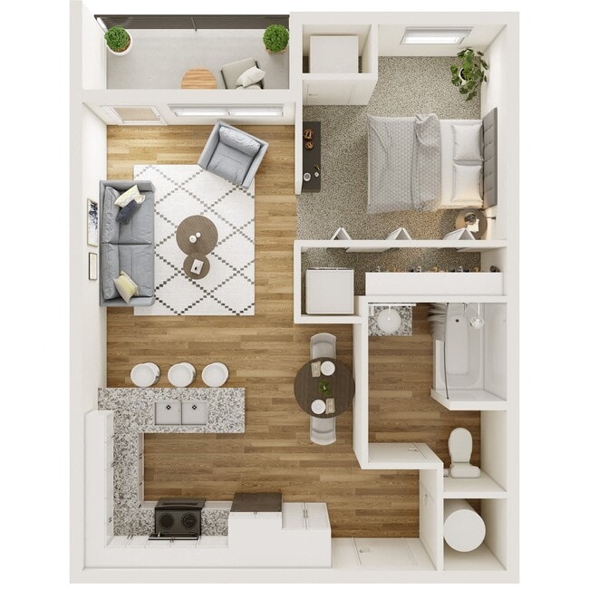 Floorplan - The Parker CLO