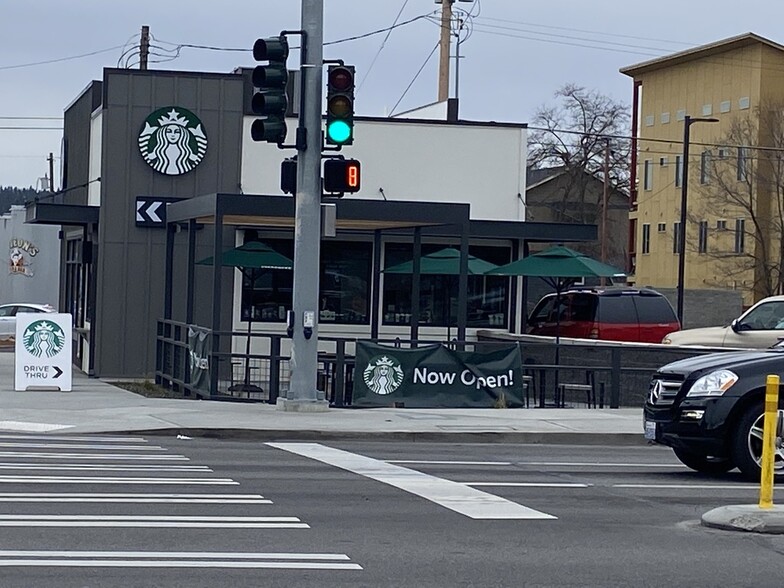 Starbucks 1 block east - 729 E Indiana Ave