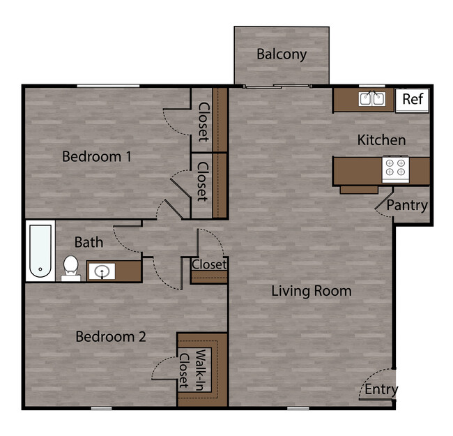 Floorplan - Mesh Apartments