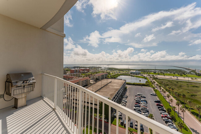 Bayside balcony with electric grill - 310A Padre Blvd