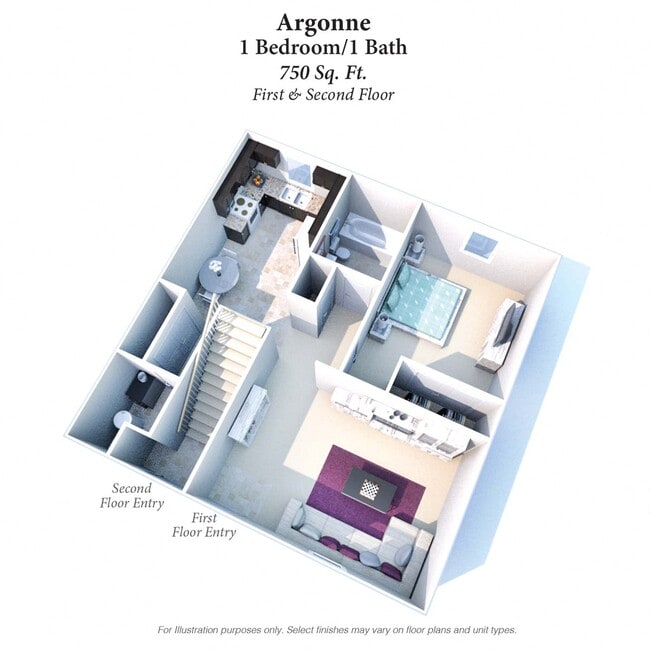 Floorplan - Forest Park Apartments