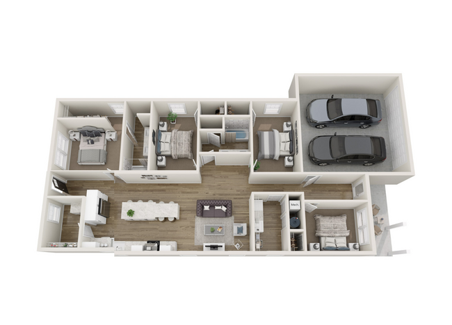 Floorplan - The Homes at Wolf Creek