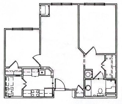 2BR/2BA - MainStreet on the Green