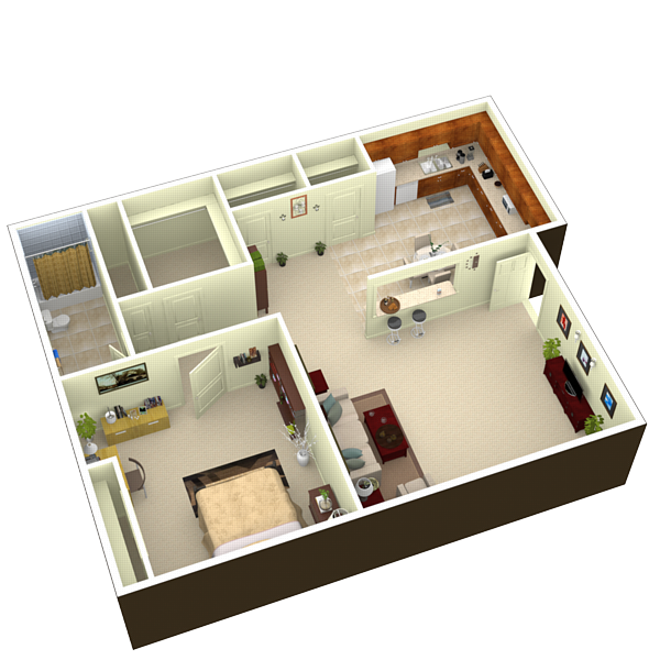 Floorplan - Harrisburg Square Apartments