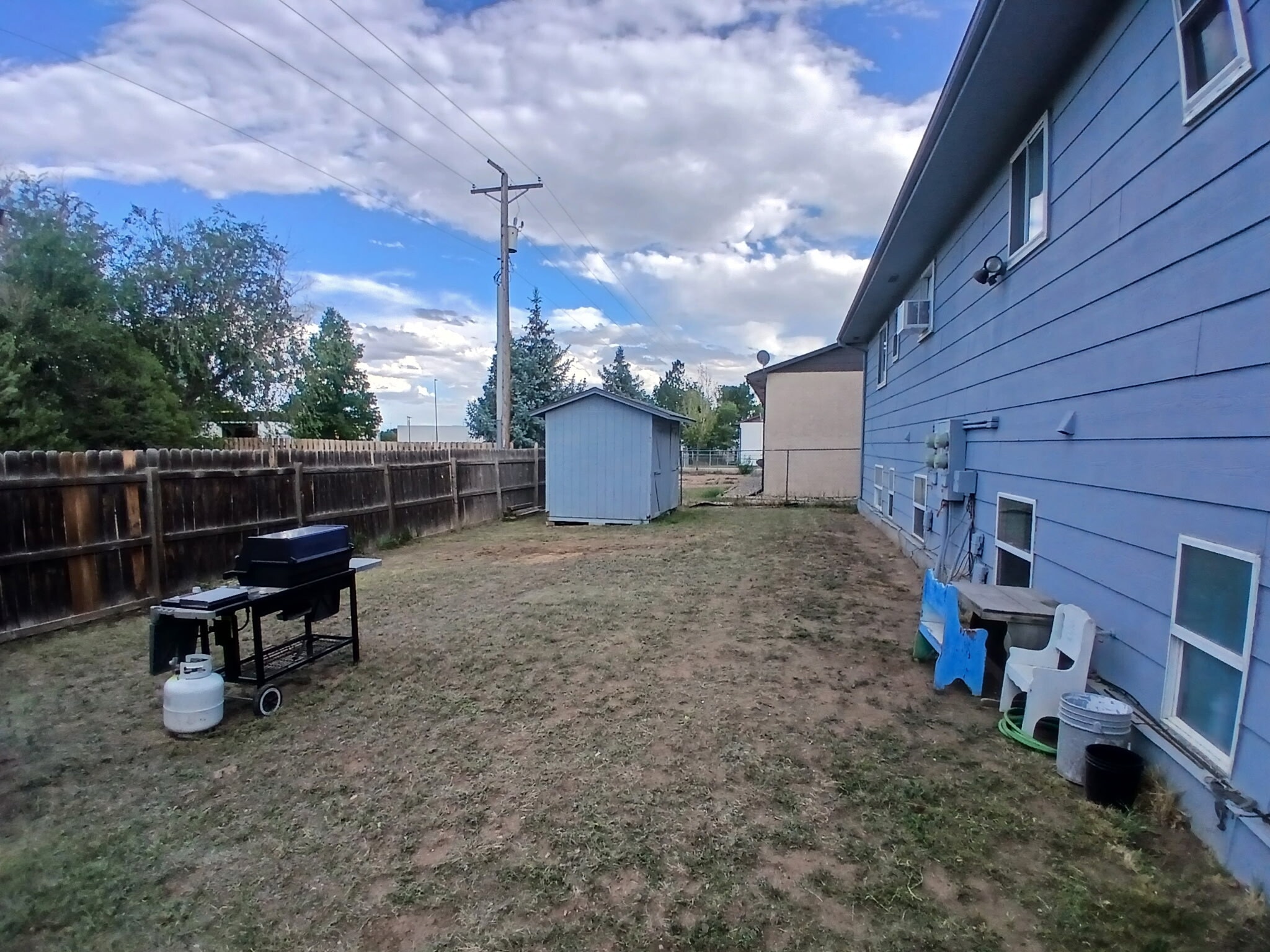 Back yard - 6640 Provincial Dr