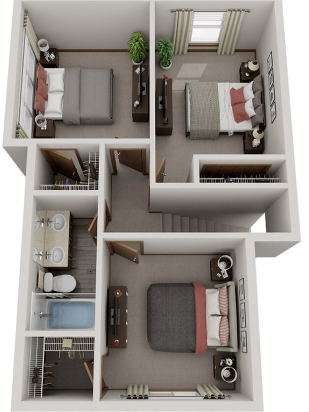 Summit Floor 2 - Residences at Indian Trail