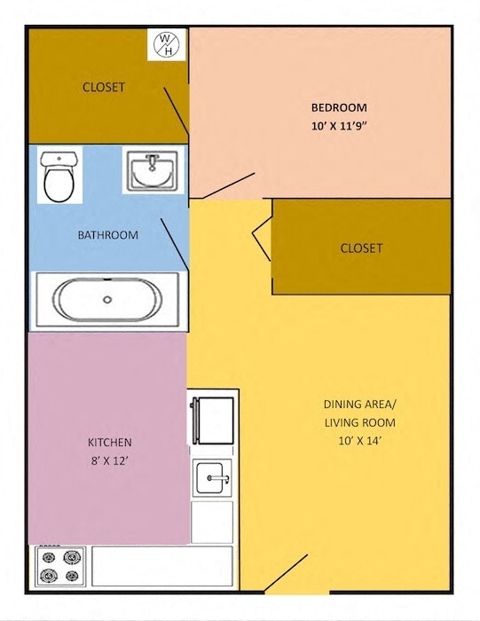 Floorplan - Casa San Pablo Apartments