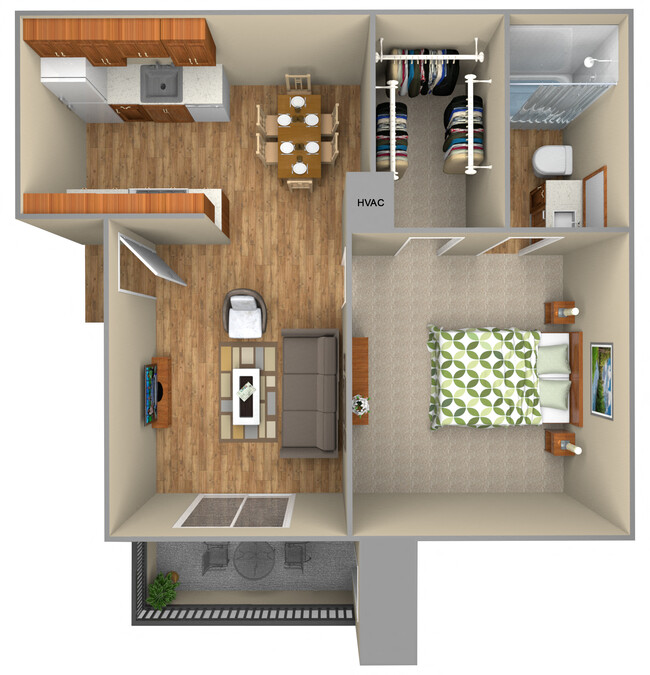 Floorplan - Sugar Tree Apartment Homes