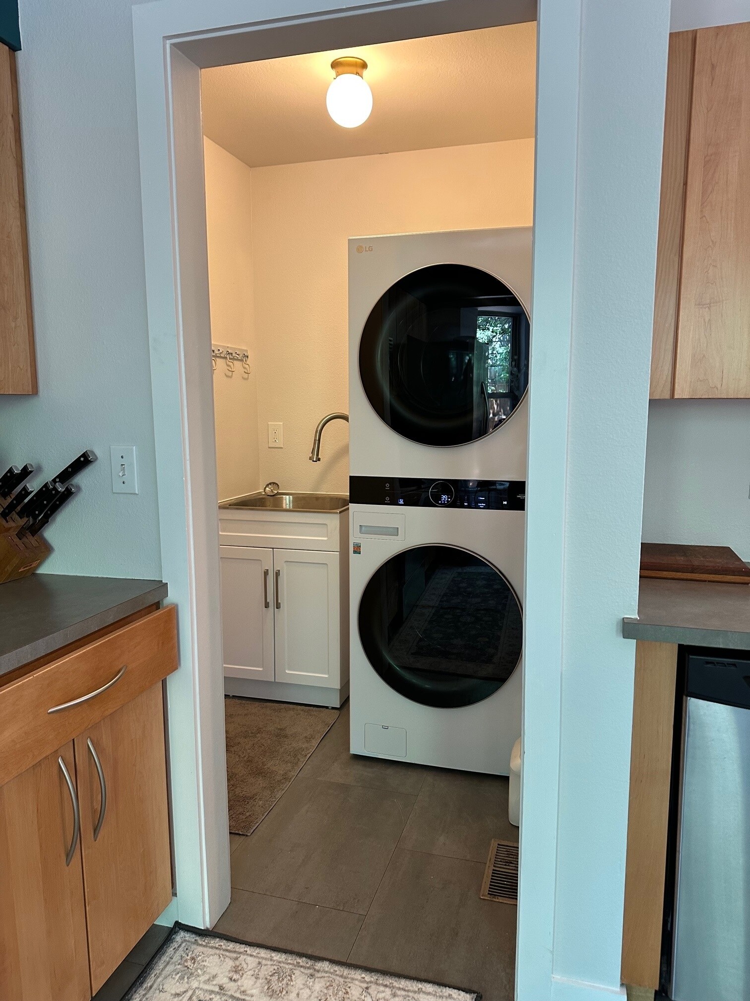 LG Washtower and utility sink - 5165 Granby Cir