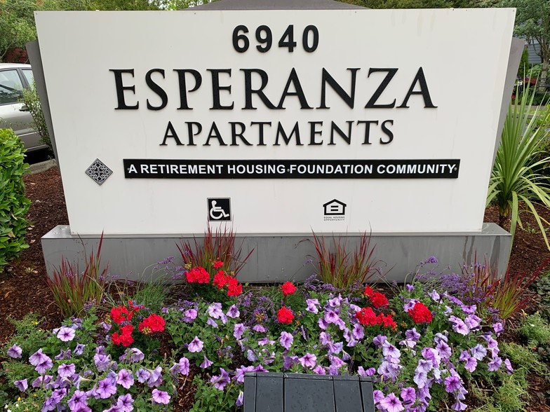 Esperanza Sign - Esperanza - Affordable Senior Housing