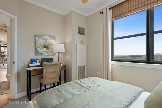 2nd bedroom with noise cancelation windows. - 1529 S State St