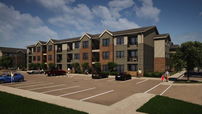 Rendering - Bluestem Apartments