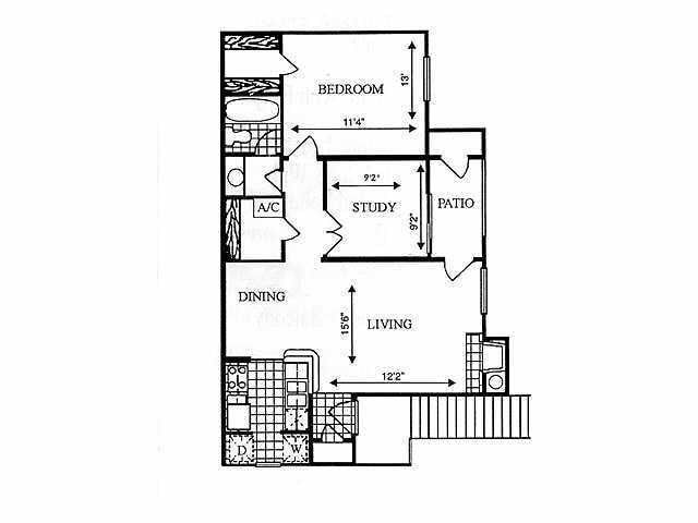 1BR/1BA - The Enclave