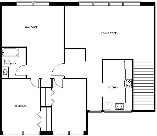 3BR/1BA - Manhattan