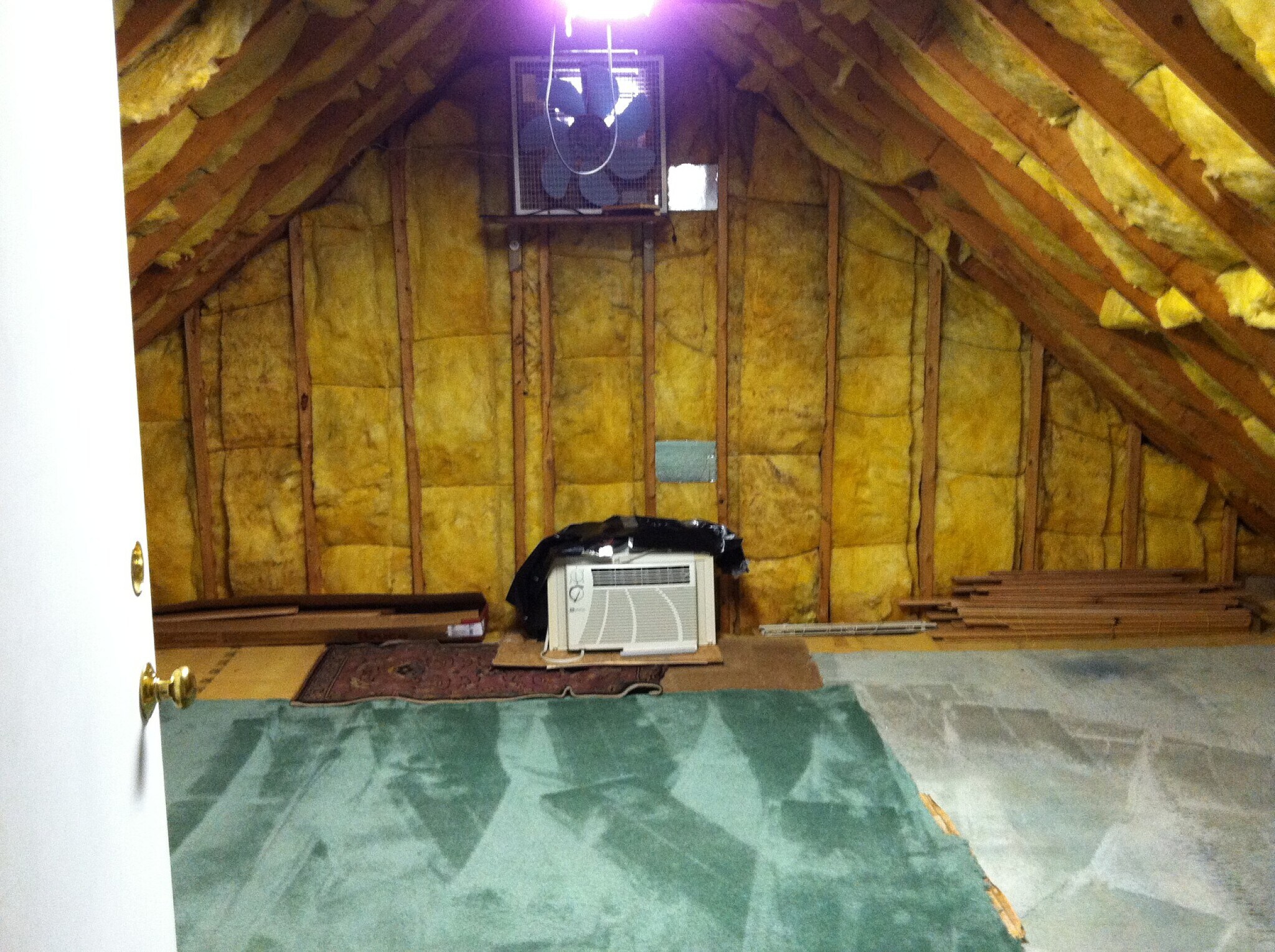 Storage Space over garage-access from bonus room - 5 Anthonys Way