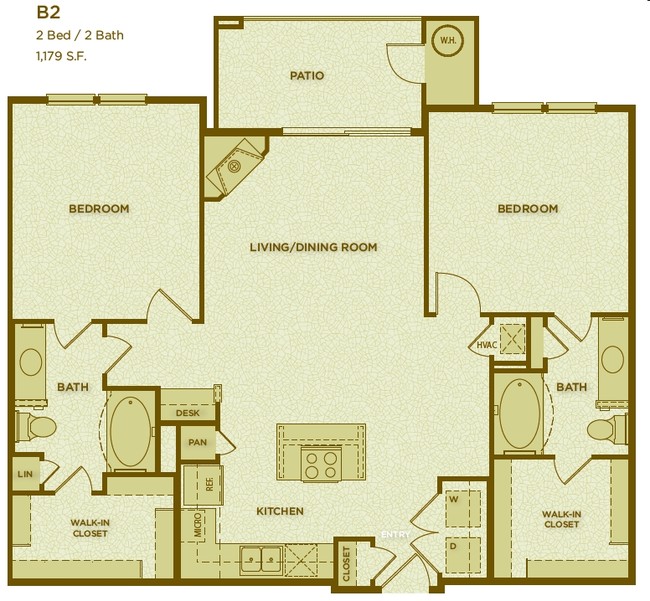 2BR/2BA - Berkshire Aspen Grove