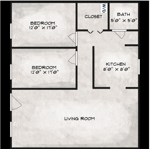 Floorplan - Parkside Apartments