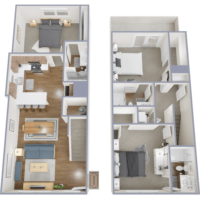Floorplan - The Hedrick on Mountain