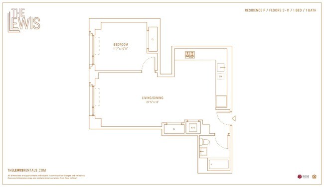Floorplan - The Lewis