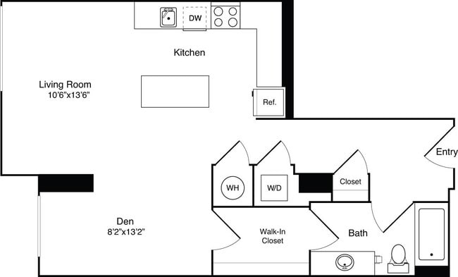 Floorplan - The Prime at Arlington Courthouse