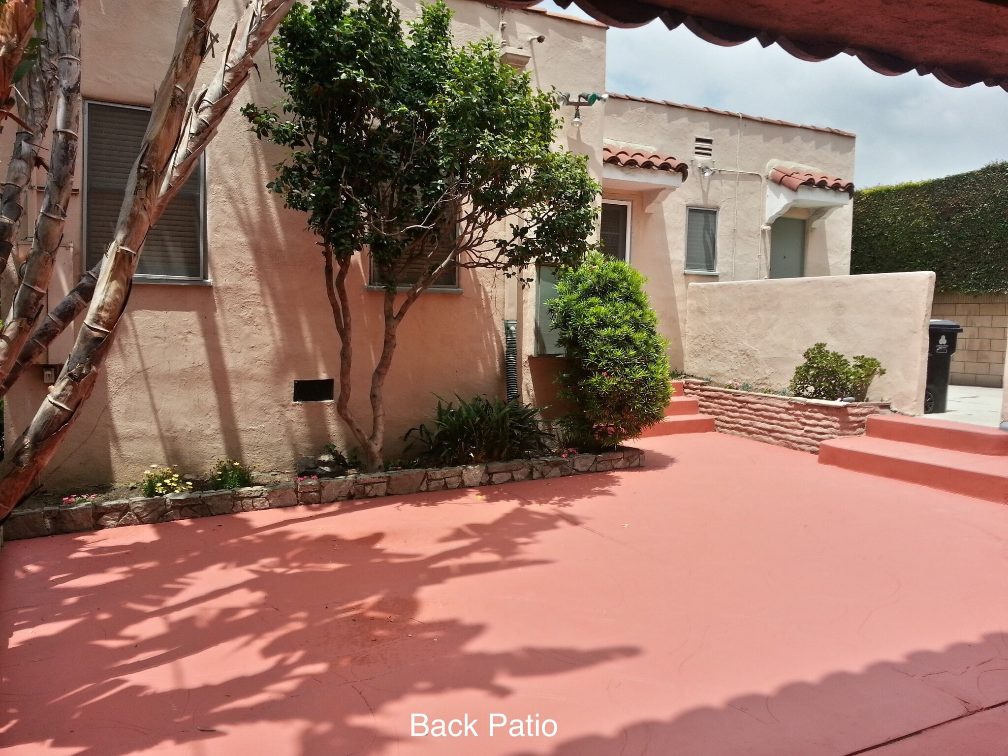 Private back patio - 538 N Detroit St