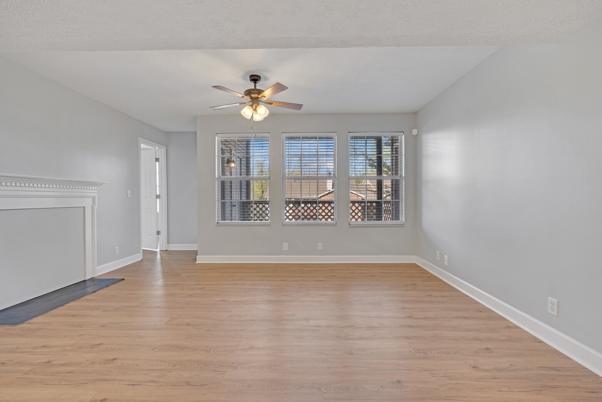 Living Room and Window/Balcony - 151 N Timber Dr