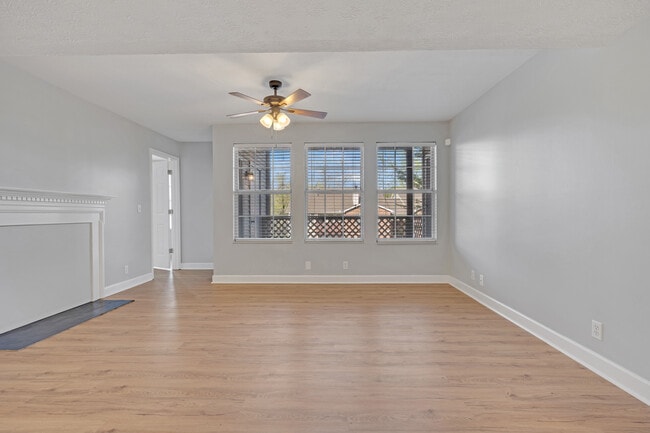 Living Room and Window/Balcony - 151 N Timber Dr