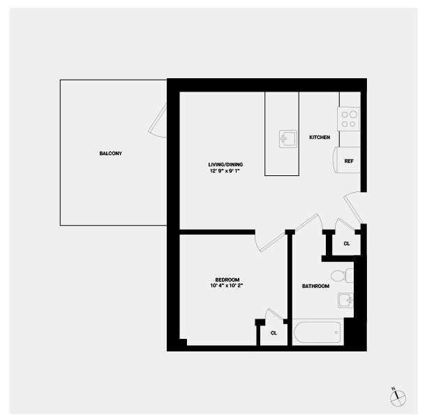 Floorplan - 1134 Fulton Street