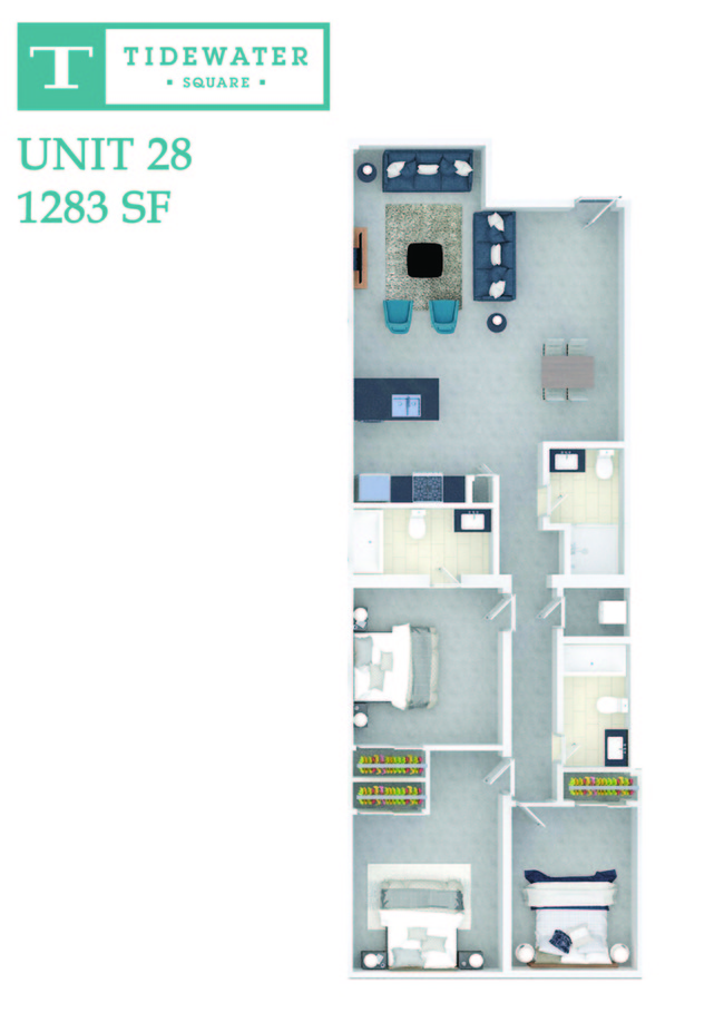 Floorplan - Tidewater Square