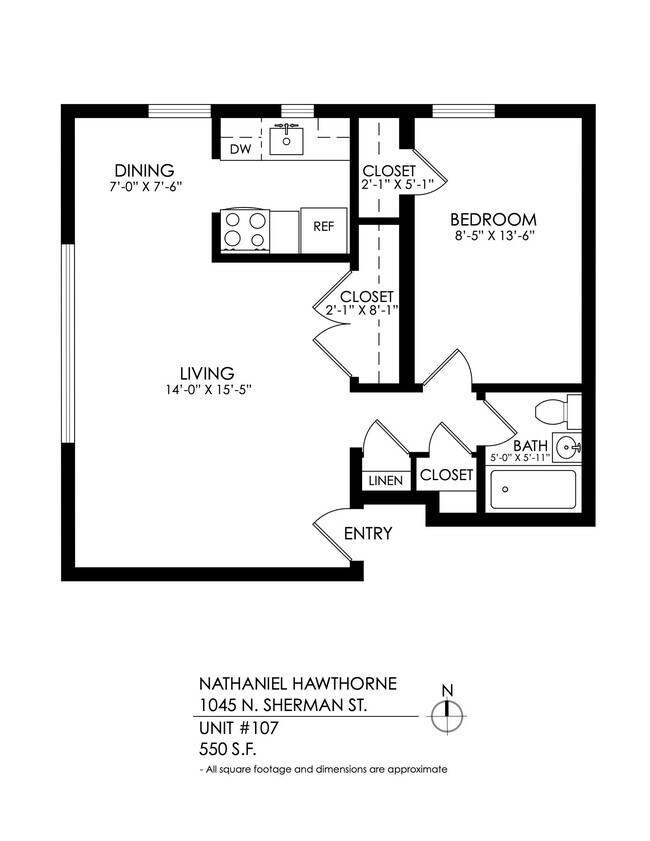 Floorplan - Nathaniel Hawthorne