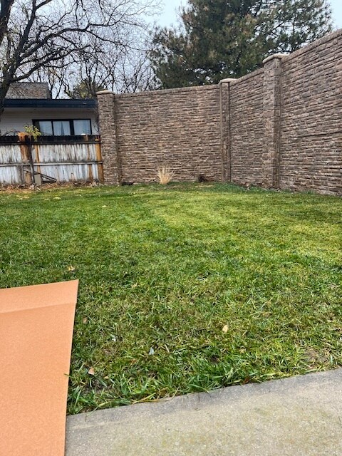 Back yard - 2112 W Bowling Ave