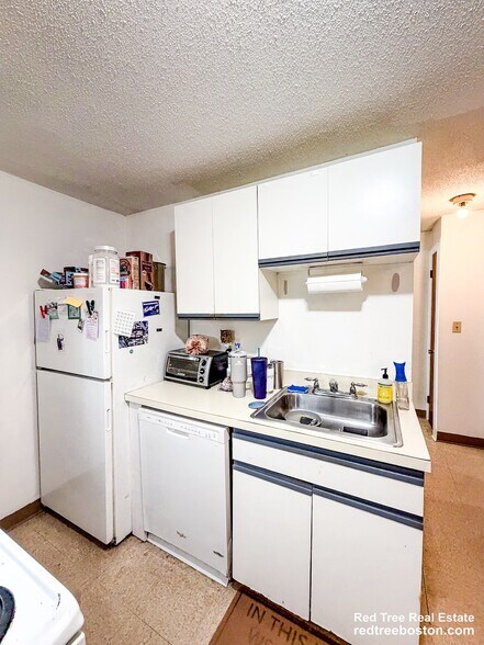 Kitchen Sink, Fridge, & Dishwasher - 21 Kinross Rd