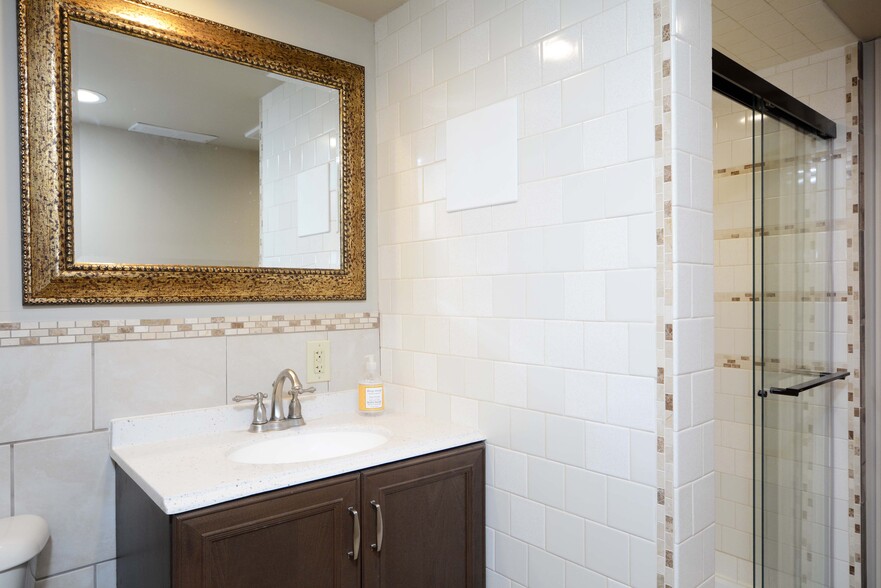 Lower level bathroom - 5206 Grandview Ln