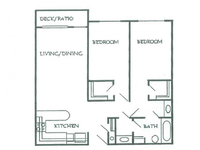 2BD/1BA - Conservatory Off Broadway