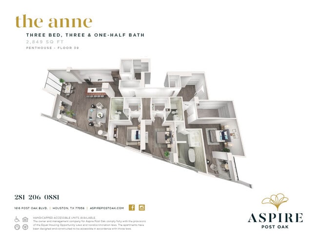 Floorplan - Aspire Post Oak