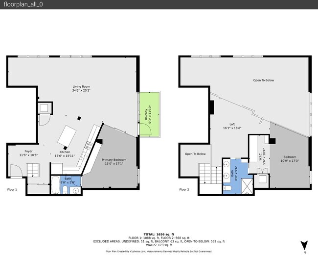 Building Photo - $3,100 - 2 Bed, 2 Bath Lofted Condo in Den...
