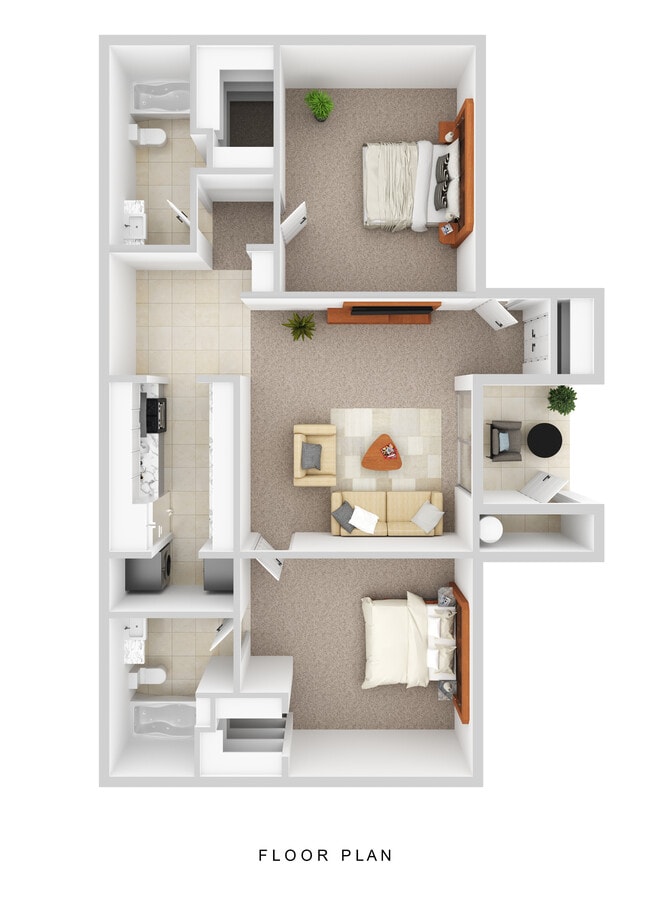 2 Bedroom - Madison at Green Valley