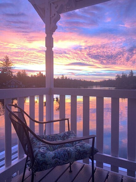 Sunrise from Balcony. - 957 Steamboat Slough Rd