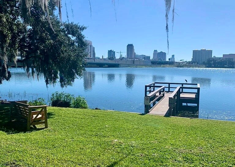 Beautiful views of downtown Orlando - 320 Lakeview St