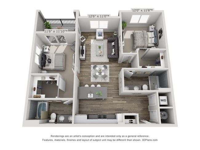 Floorplan - Hawthorne Hill 2