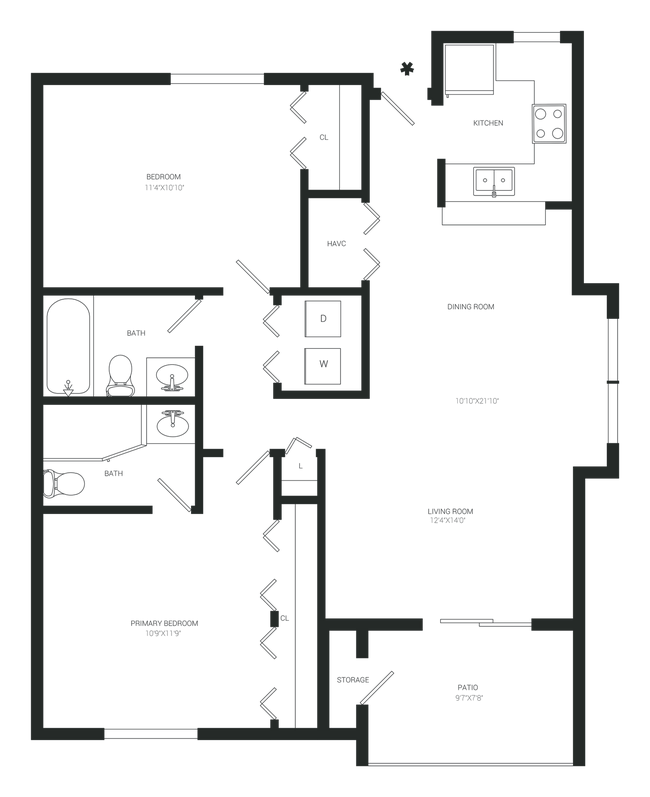 Floorplan - Tidewater at Atlantic Beach