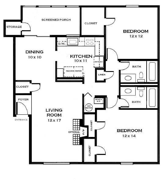 Floorplan - Riverstone on Powers Ferry