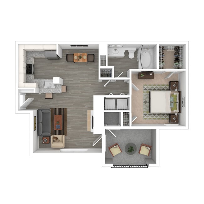 Floorplan - The Palmer at Las Colinas